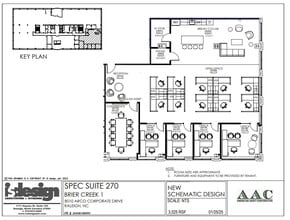 8010 Arco Corporate Dr, Raleigh, NC for lease Floor Plan- Image 2 of 2