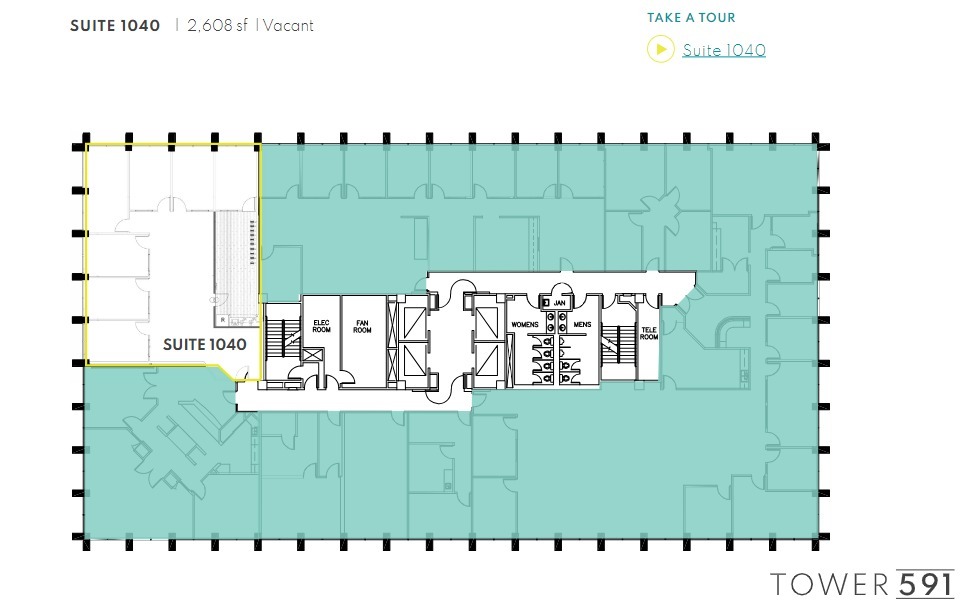 591 Camino de la Reina, San Diego, CA for lease Floor Plan- Image 1 of 1