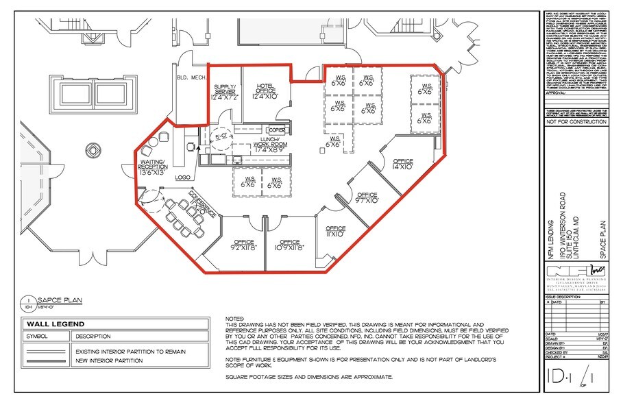 1190 Winterson Rd, Linthicum, MD for lease - Site Plan - Image 1 of 25
