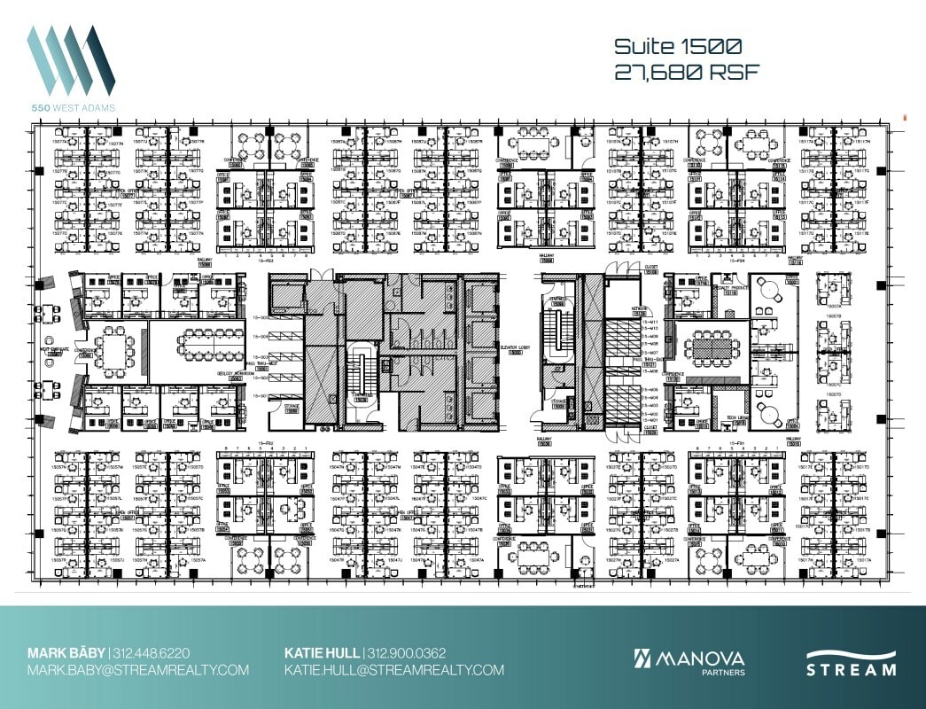 550 W Adams St, Chicago, IL for lease Floor Plan- Image 1 of 1