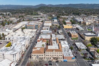1401-1485 1st St, Napa, CA - AERIAL  map view