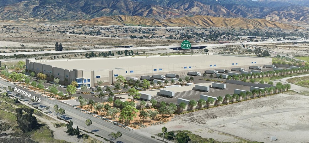 1697 N Pepper Ave, Rialto, CA for lease - Building Photo - Image 2 of 4