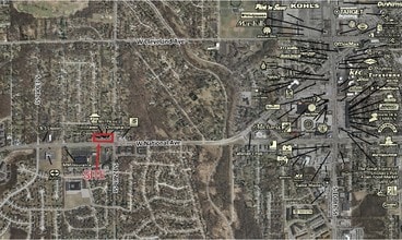 12400-12450 W National Ave, New Berlin, WI - AERIAL  map view