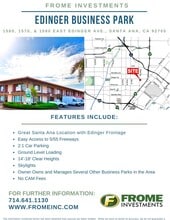 1580 E Edinger Ave, Santa Ana, CA for lease Interior Photo- Image 2 of 10