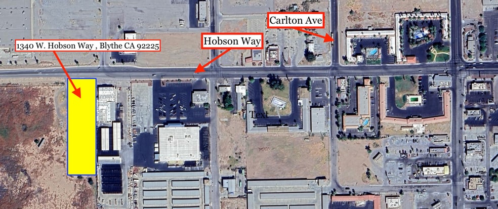 1340 W Hobsonway, Blythe, CA for sale - Building Photo - Image 3 of 3