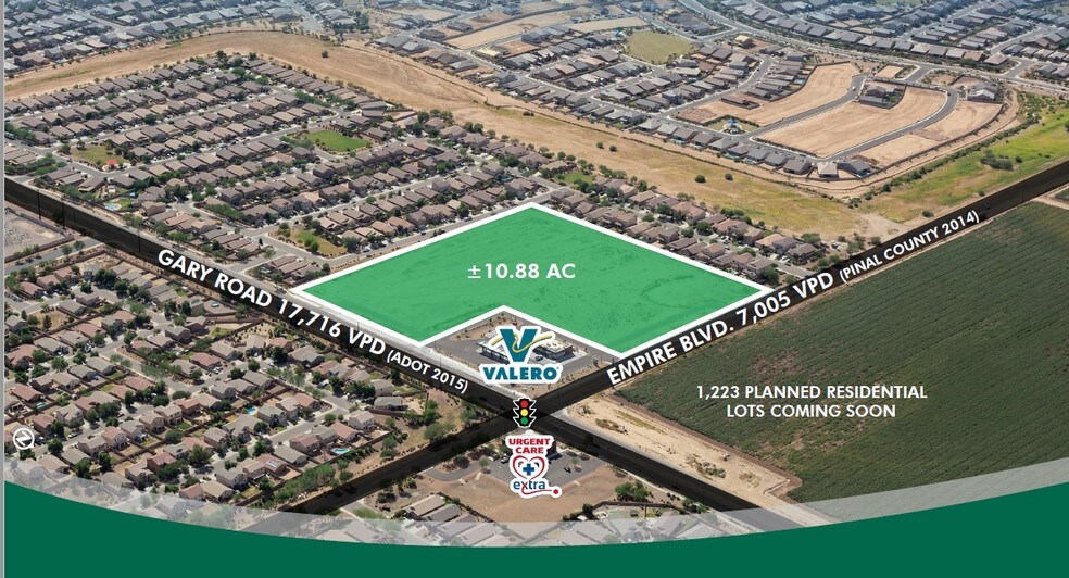 SW Gary Rd @ Empire Blvd, San Tan Valley, AZ for sale - Image 1 of 2