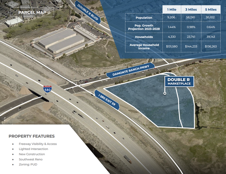 Damonte Ranch Parkway & Double R Blvd, Reno, NV for lease - Building Photo - Image 3 of 4