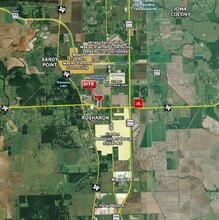 FM 1462 & Sh-288, Rosharon, TX - AERIAL  map view
