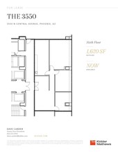 3550 N Central Ave, Phoenix, AZ for lease Floor Plan- Image 1 of 1