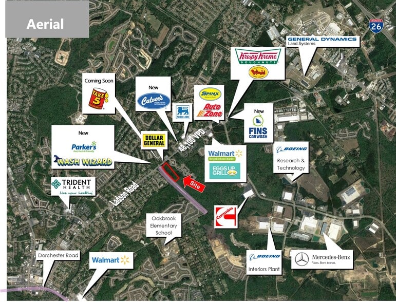 Ladson Rd, Ladson, SC 29456 Ladson Road Land Development Opportunity
