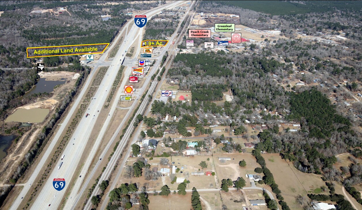 Highway 59 N, Splendora, TX for sale Aerial- Image 1 of 1
