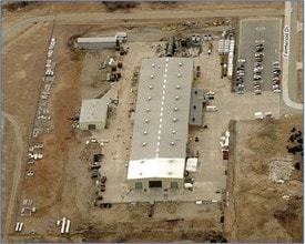 1200 N Maitlen Dr, Cushing, OK - AERIAL  map view