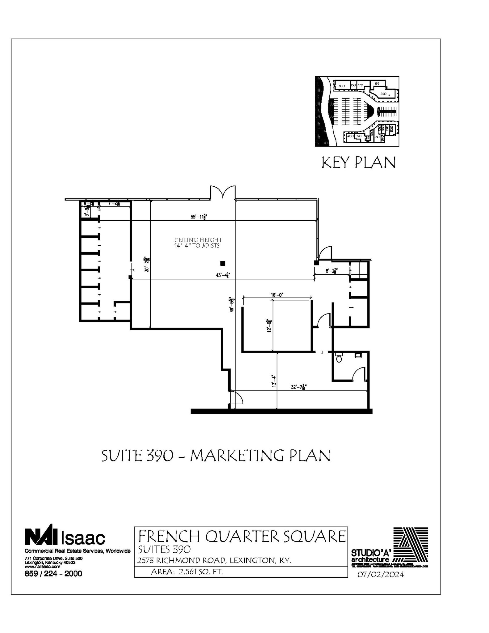 2573 Richmond Rd, Lexington, KY for lease Floor Plan- Image 1 of 1