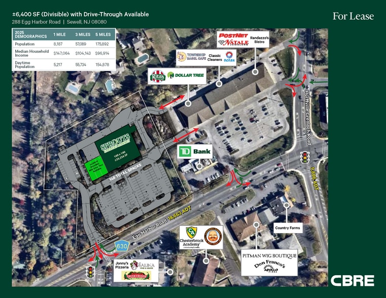 288 Egg Harbor Rd, Sewell, NJ for lease - Aerial - Image 2 of 4