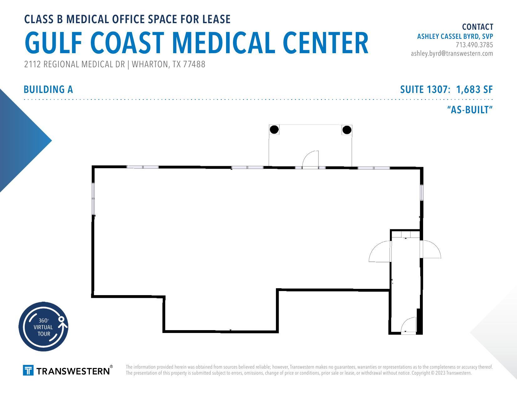 2112 Regional Medical Dr, Wharton, TX for lease Floor Plan- Image 1 of 1