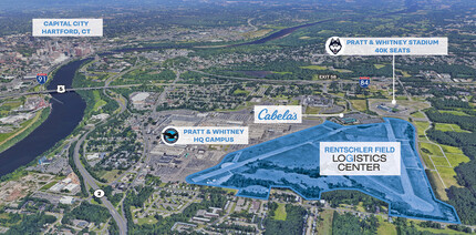 East Hartford Blvd N., East Hartford, CT - aerial  map view - Image1