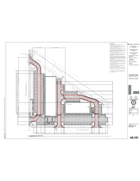 802 Enterprise, Rockport, TX for sale - Site Plan - Image 1 of 1