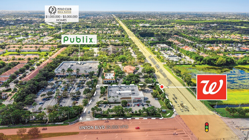 6458 Linton Blvd, Delray Beach, FL for sale - Building Photo - Image 2 of 6