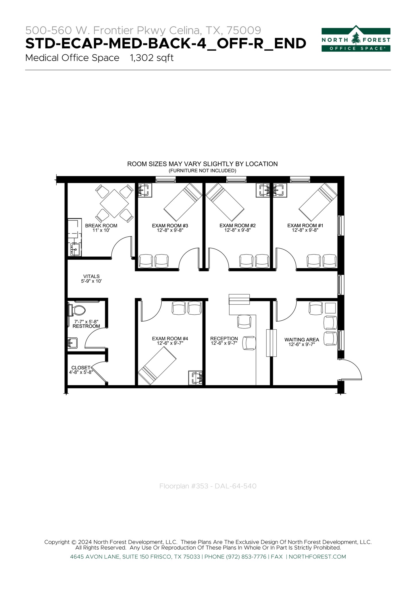 560 W Frontier Pky, Celina, TX for lease Site Plan- Image 1 of 2