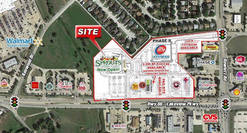 Highway 66, Rowlett, TX for sale - Primary Photo - Image 1 of 1
