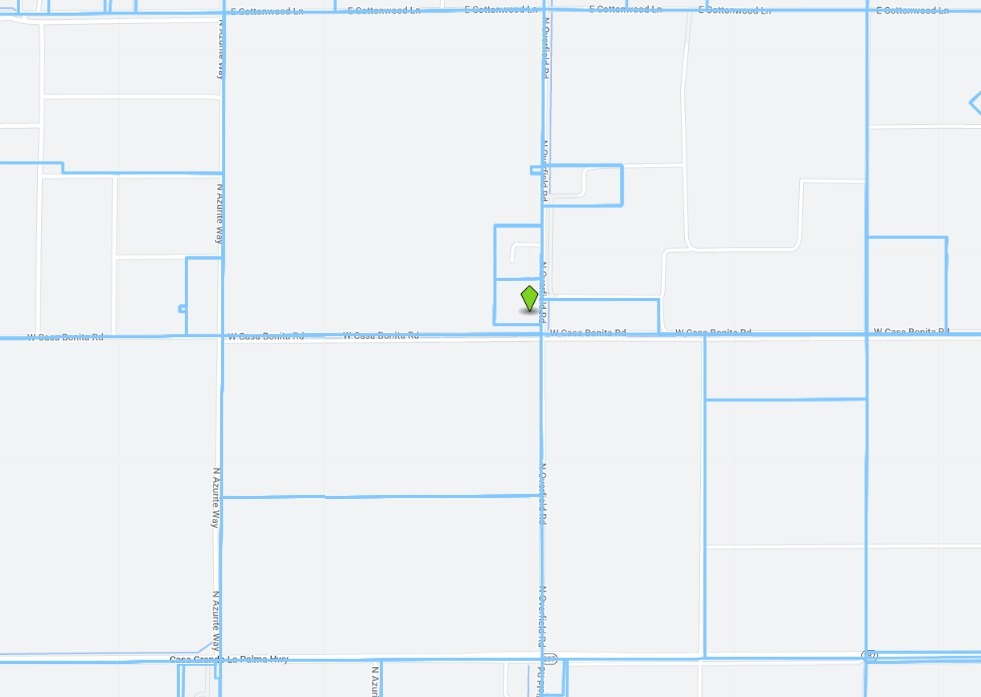 1411 N Overfield Rd, Casa Grande, AZ for sale Plat Map- Image 1 of 2