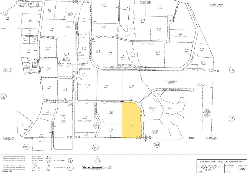 150 Greenwood Industrial Pky, Mcdonough, GA for lease - Plat Map - Image 2 of 7