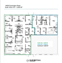 14700 Farmington Rd, Livonia, MI for lease Floor Plan- Image 1 of 1