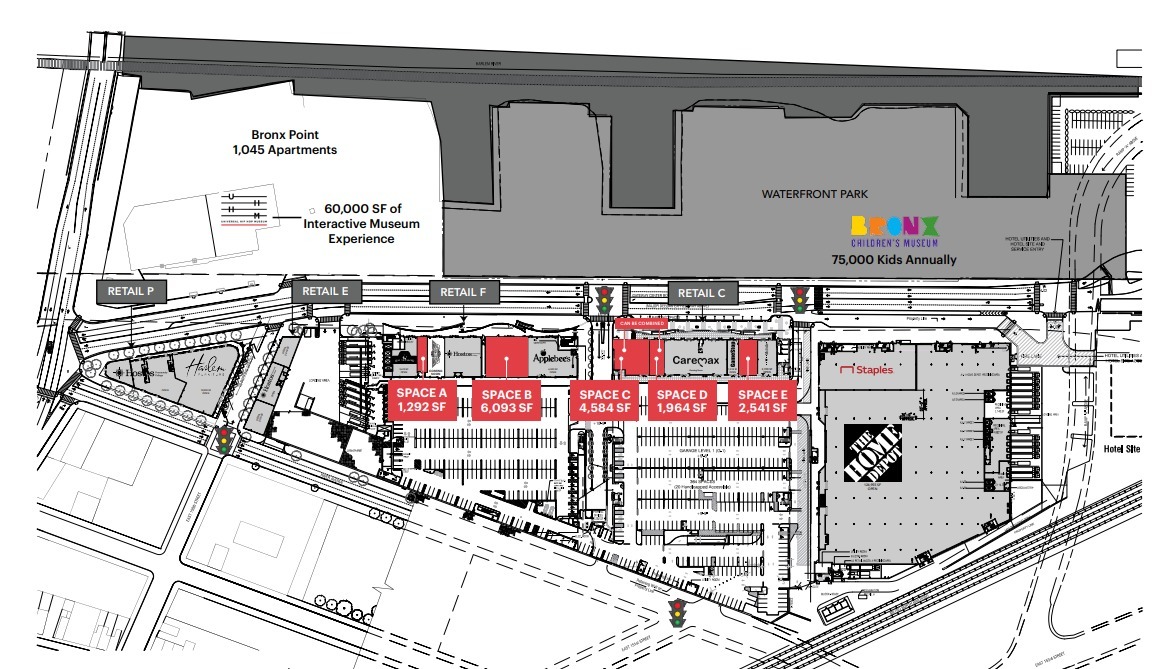 557-609 River Ave, Bronx, NY for lease Site Plan- Image 1 of 2