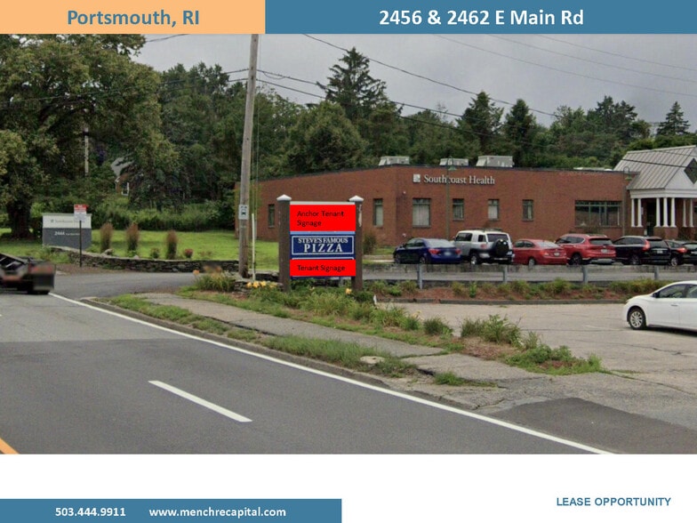 2456-2462 E Main Rd, Portsmouth, RI for lease - Building Photo - Image 3 of 8