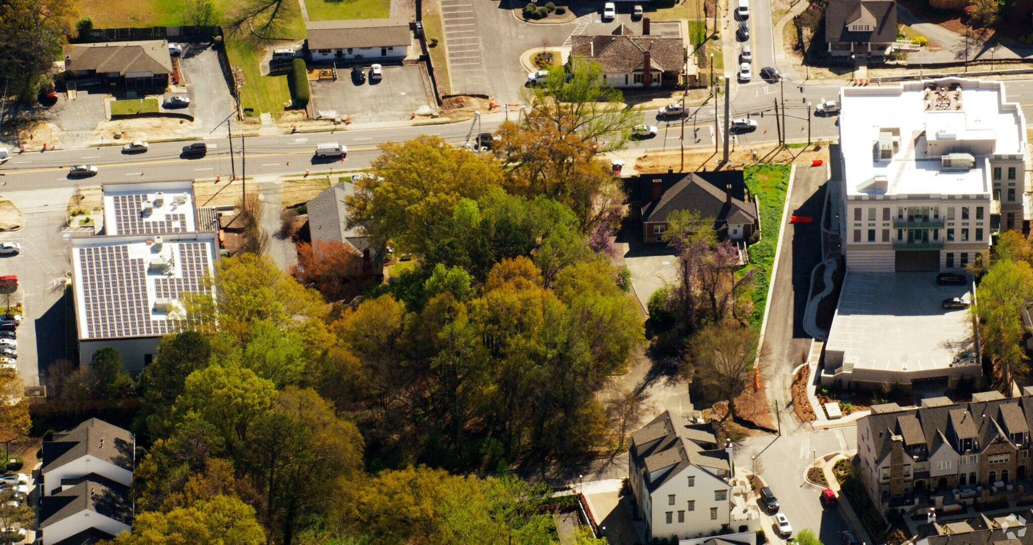126 N Main St, Alpharetta, GA for lease Aerial- Image 1 of 3