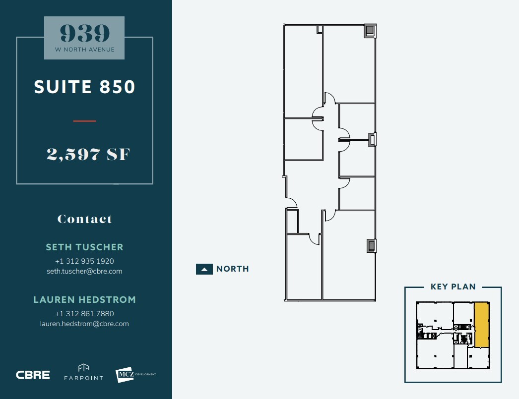 915-939 W North Ave, Chicago, IL for lease Floor Plan- Image 1 of 2