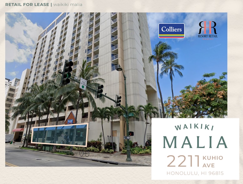 2211 Kuhio Ave, Honolulu, HI for lease - Building Photo - Image 1 of 1