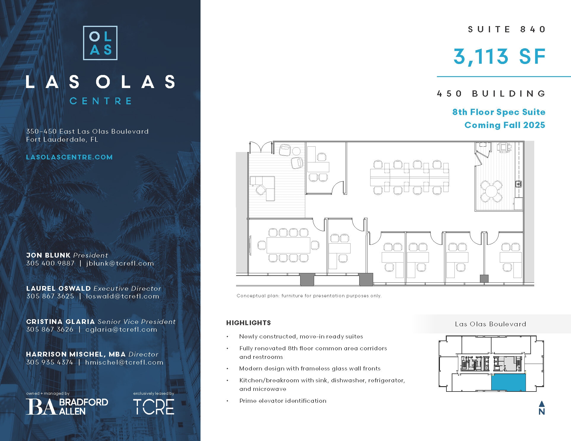 450 E Las Olas Blvd, Fort Lauderdale, FL for lease Floor Plan- Image 1 of 1