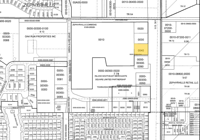 Gall Blvd, Zephyrhills, FL for sale - Plat Map - Image 1 of 1