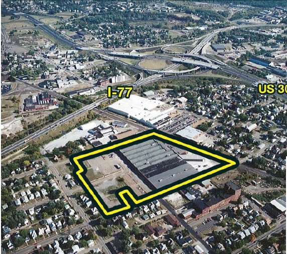 1502 12th St SW, Canton, OH for lease - Aerial - Image 3 of 14