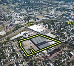 1502 12th St SW, Canton, OH - AERIAL  map view