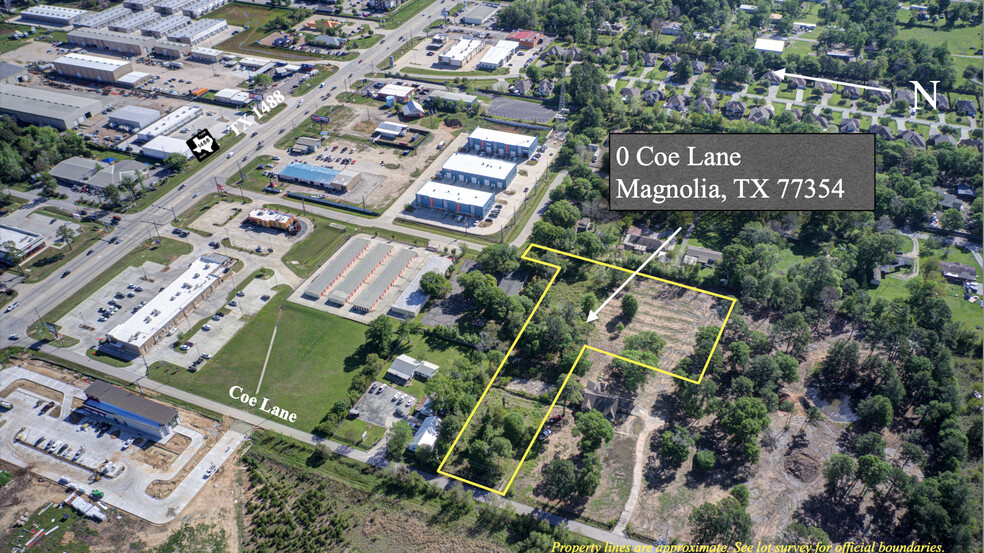 0 Coe Ln, Magnolia, TX for sale - Building Photo - Image 2 of 7