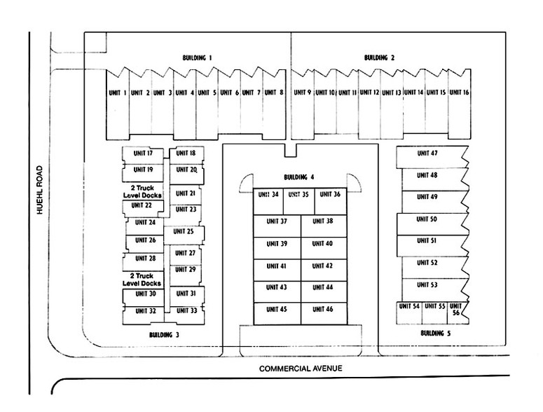 3300-3398 Commercial Ave, Northbrook, IL for lease - Site Plan - Image 2 of 4