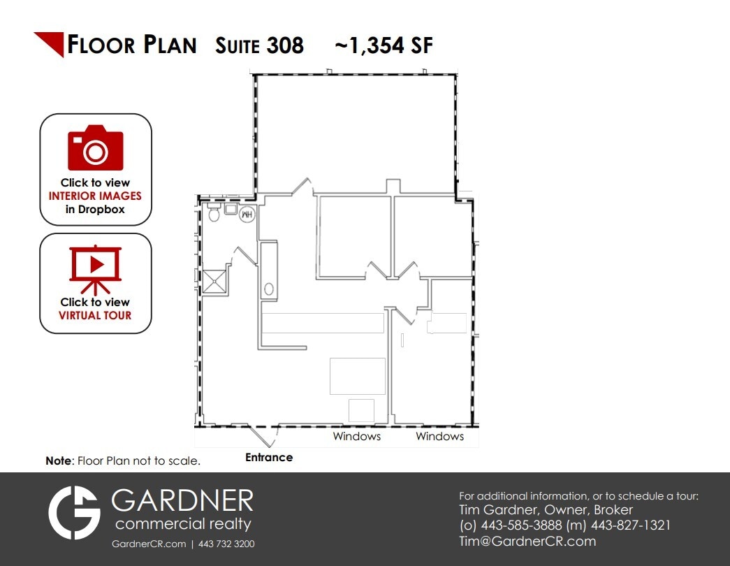 1134 York Rd, Lutherville, MD for lease Floor Plan- Image 1 of 9