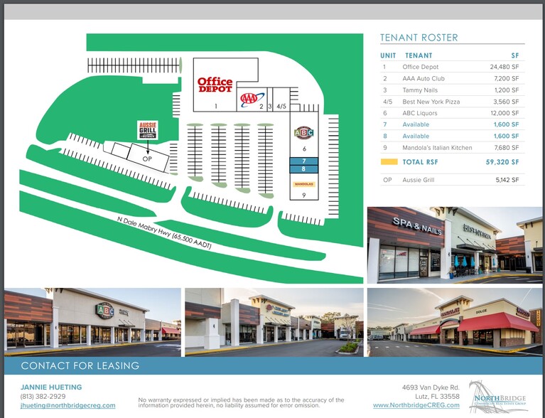 14721 N Dale Mabry Hwy, Tampa, FL for lease - Site Plan - Image 3 of 5