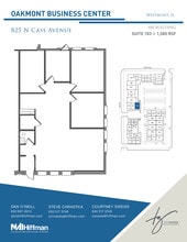 825 N Cass Ave, Westmont, IL for lease Floor Plan- Image 1 of 1