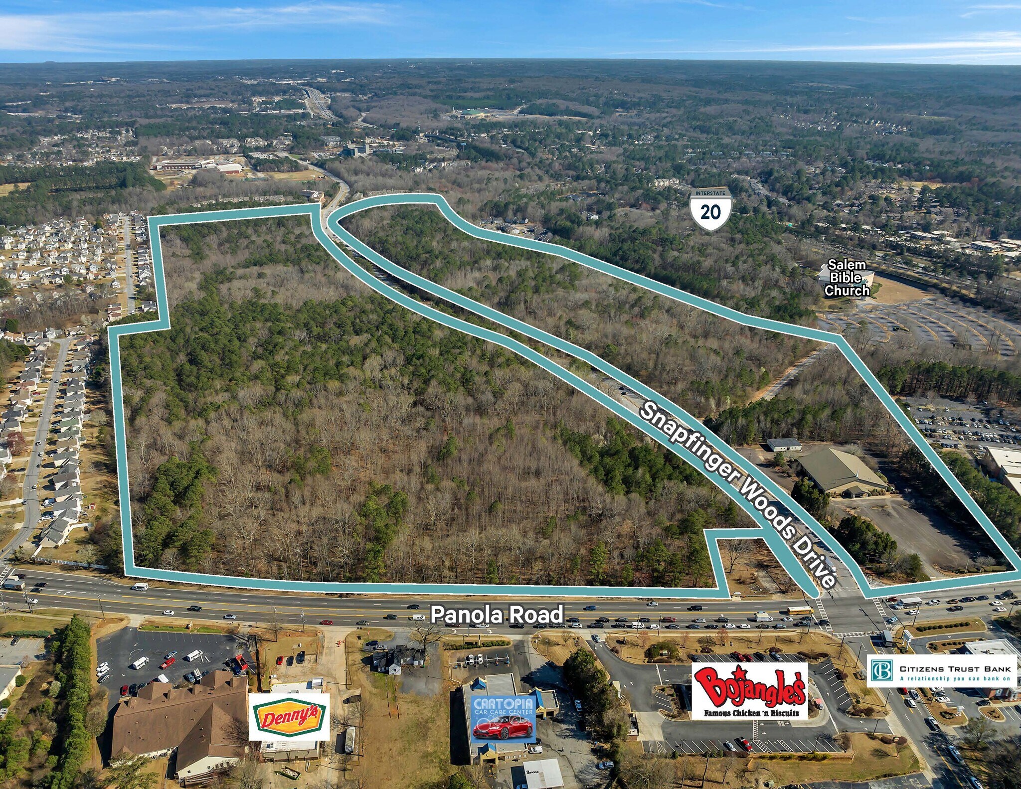 2700 Panola Rd, Stonecrest, GA for sale Aerial- Image 1 of 1