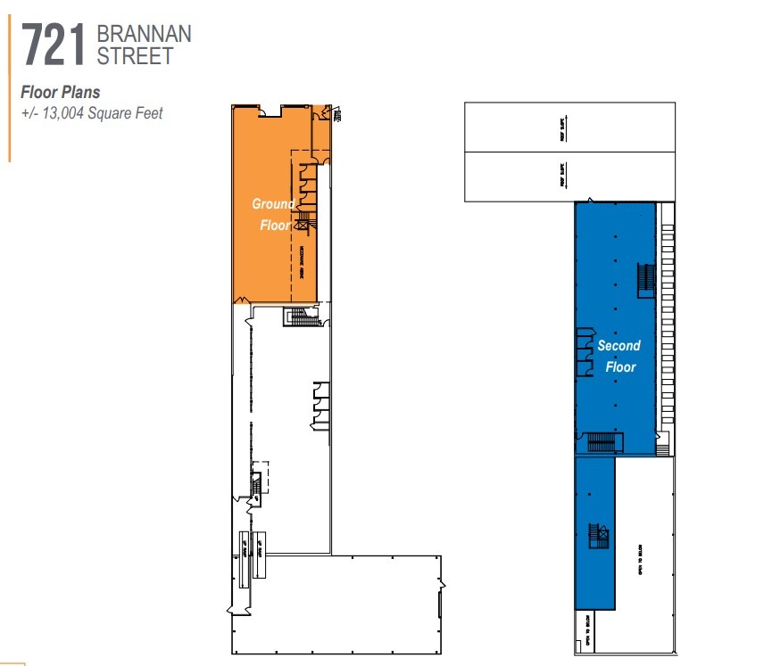 721 Brannan St, San Francisco, CA for lease Floor Plan- Image 1 of 1