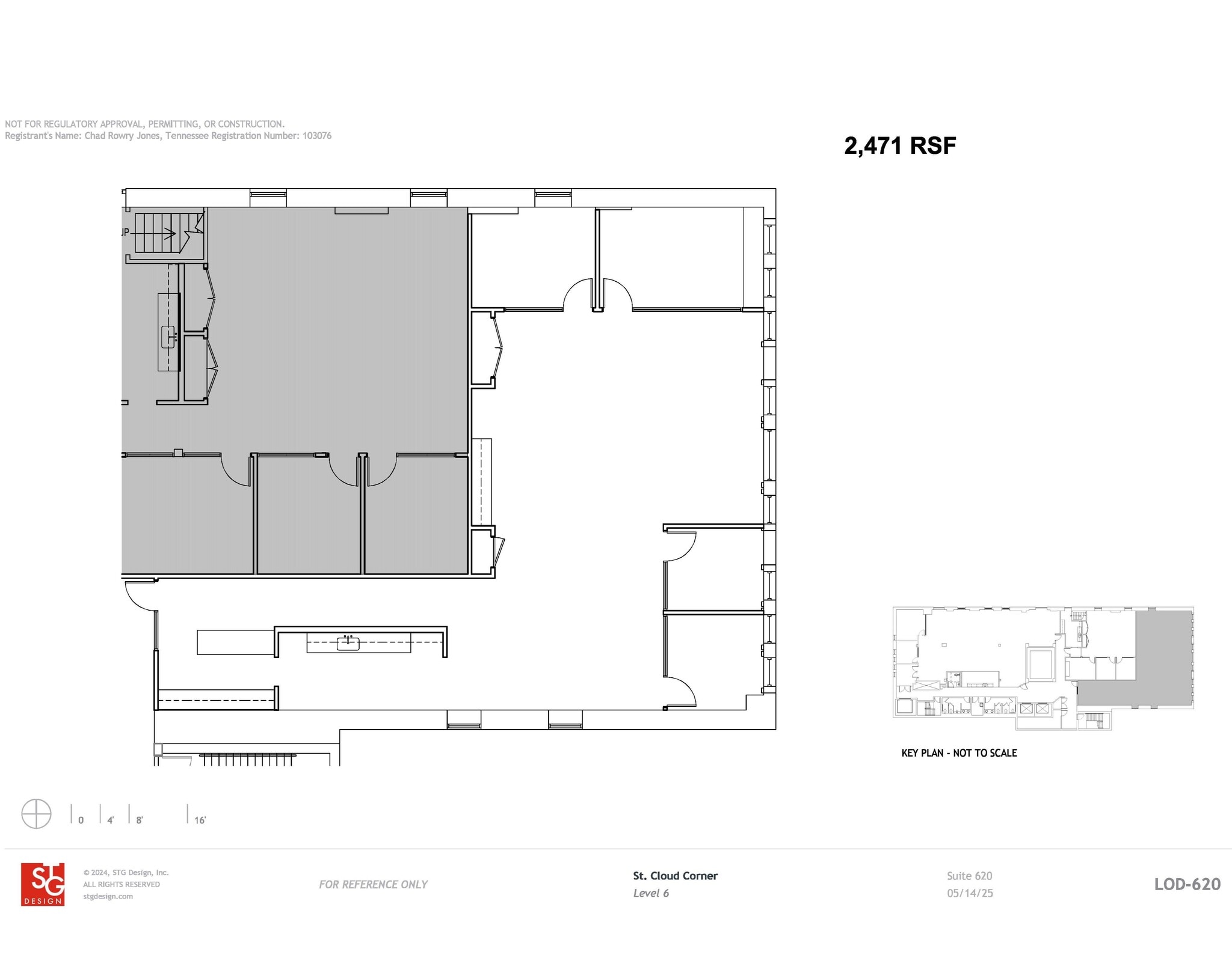 500 Church St, Nashville, TN for lease Floor Plan- Image 1 of 3
