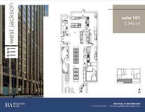 111 W Jackson Blvd, Chicago, IL for lease Floor Plan- Image 1 of 10