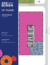 525 W Van Buren St, Chicago, IL for lease Floor Plan- Image 1 of 1