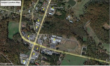 5281 Cleveland Hwy, Clermont, GA - aerial  map view