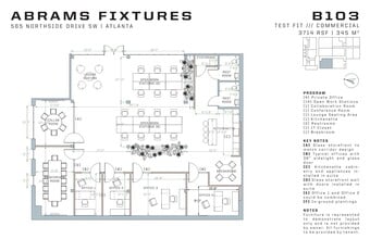 565 Northside Dr, Atlanta, GA for lease Floor Plan- Image 1 of 5