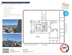 601 Montgomery St, San Francisco, CA for lease Floor Plan- Image 2 of 9