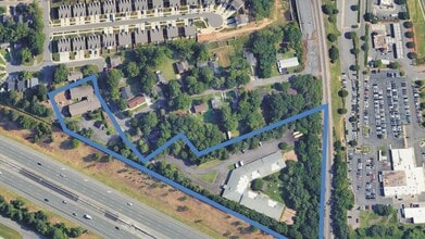 9814 Packard St, Pineville, NC - AERIAL  map view - Image1